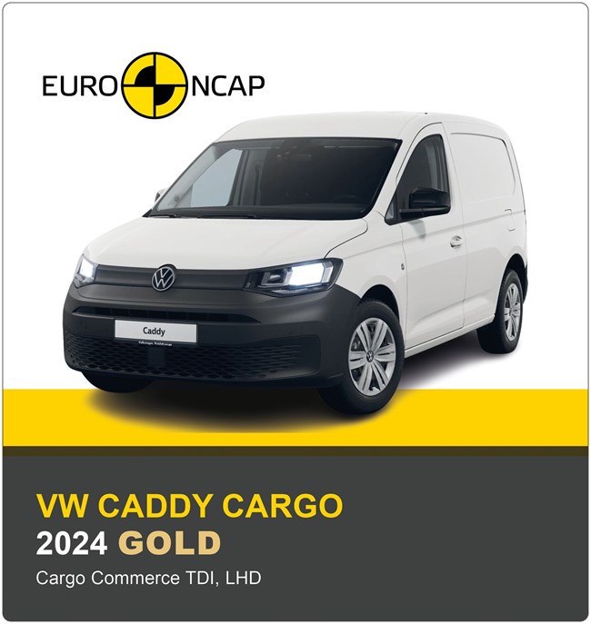 Volkswagen Caddy Van Euroncap