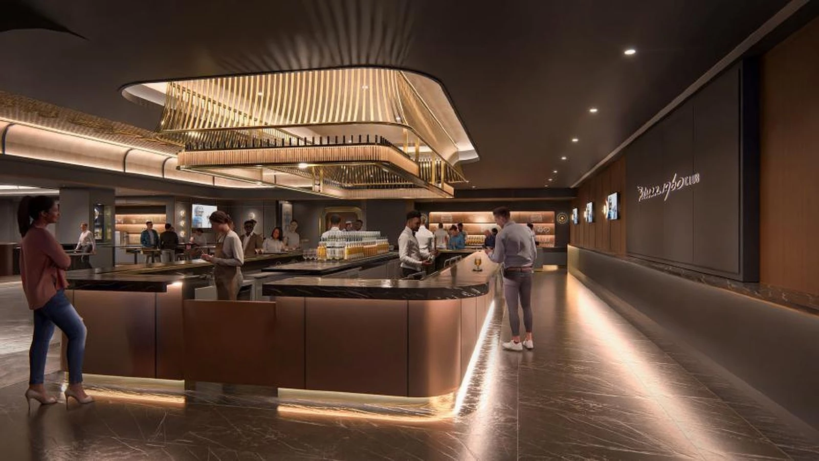 Nissan 1960 Club VIP χώρος σε γήπεδο των ΗΠΑ