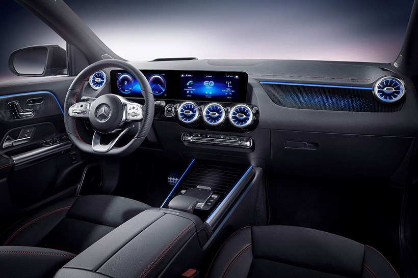 Mercedes EQA 250 εσωτερικό