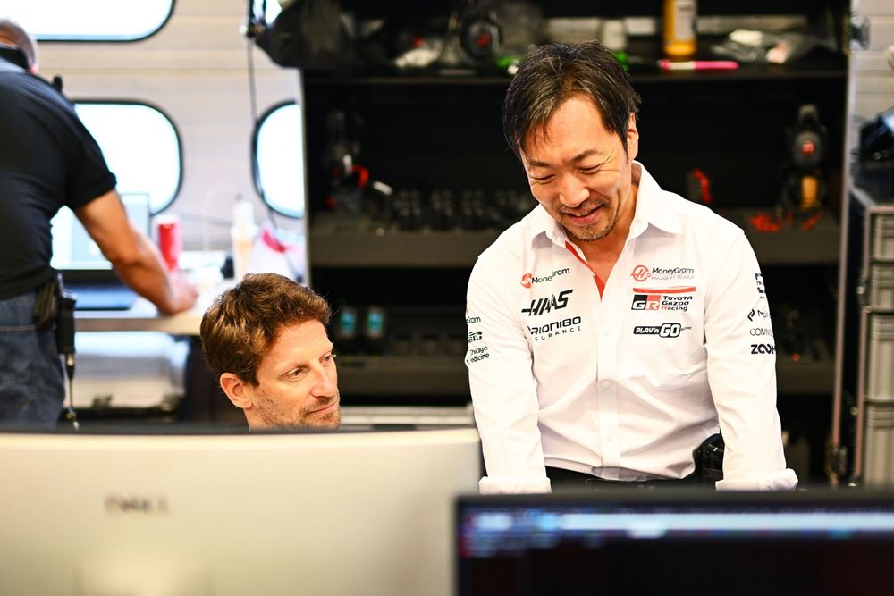 Romain Grosjean Haas επιστροφή