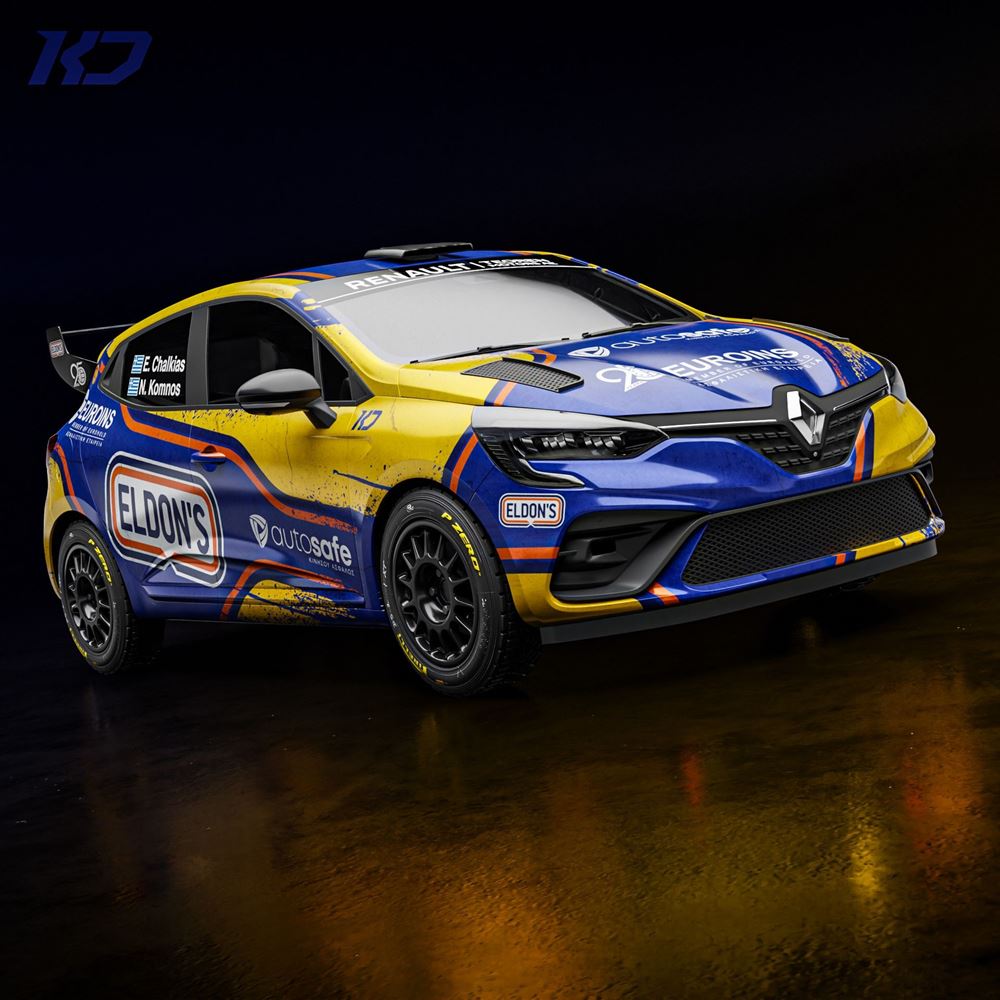 Renault Clio Rally3 Χαλκιάς Racing Team