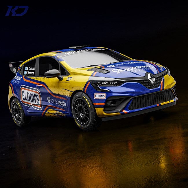 Renault Clio Rally3 Χαλκιάς Racing Team