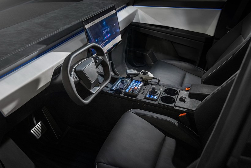 Tesla Cybertruck περιπολικό της αστυνομίας