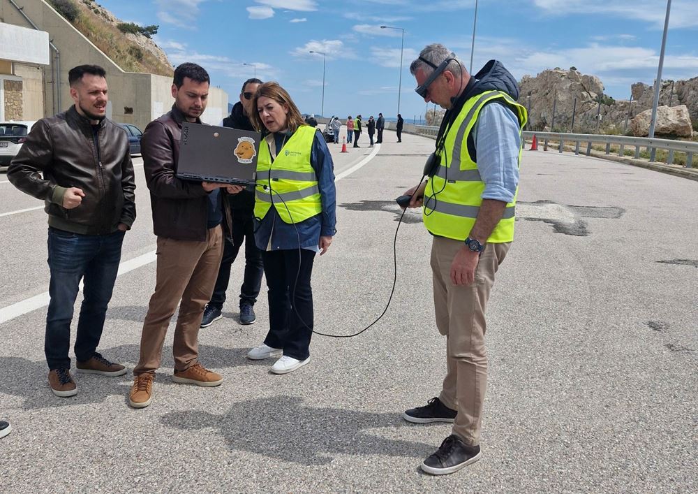 Ολυμπία Οδός, αυτόνομο ρομπότ για επισκευές