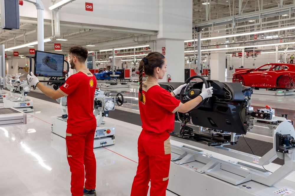 Ferrari e-building Maranello εργοστάσιο ηλεκτρικών hypercars