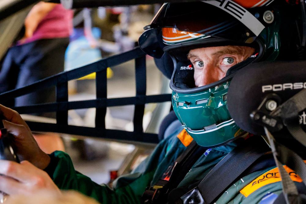Michael Fassbender Porsche 911 RSR Le Mans