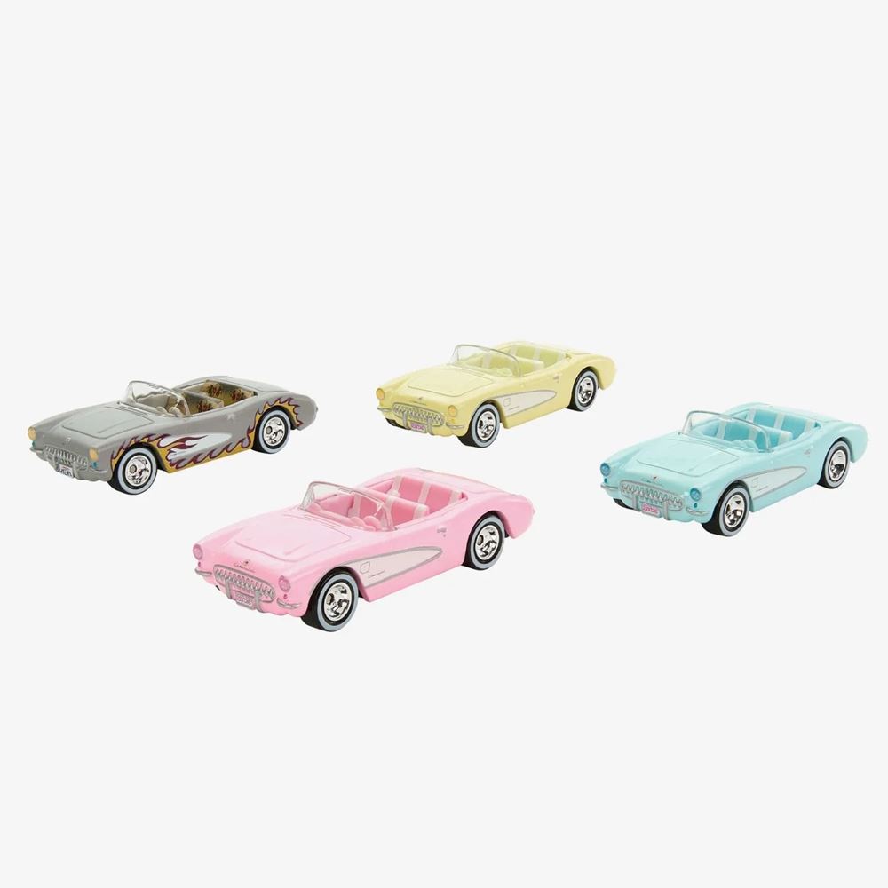 Barbie Corvette Hot Wheels