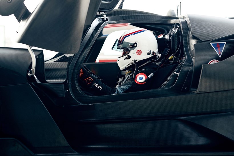 Andy Wallace και Bugatti Bolide