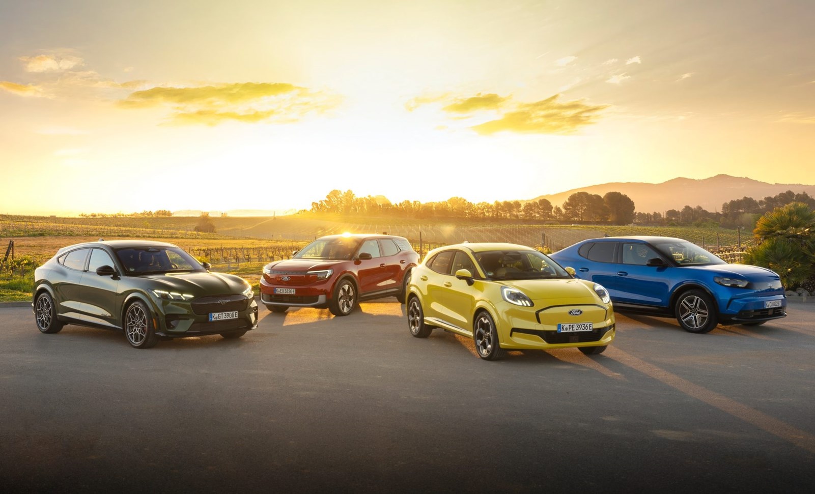 Ford γκάμα ηλεκτρικών μοντέλων