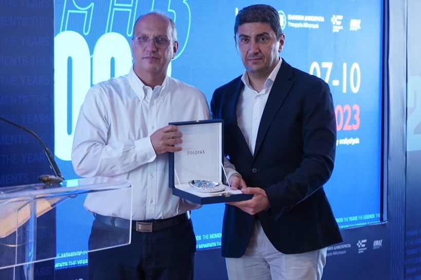 Γιάννης Οικονόμου και Λευτέρης Αυγενάκης