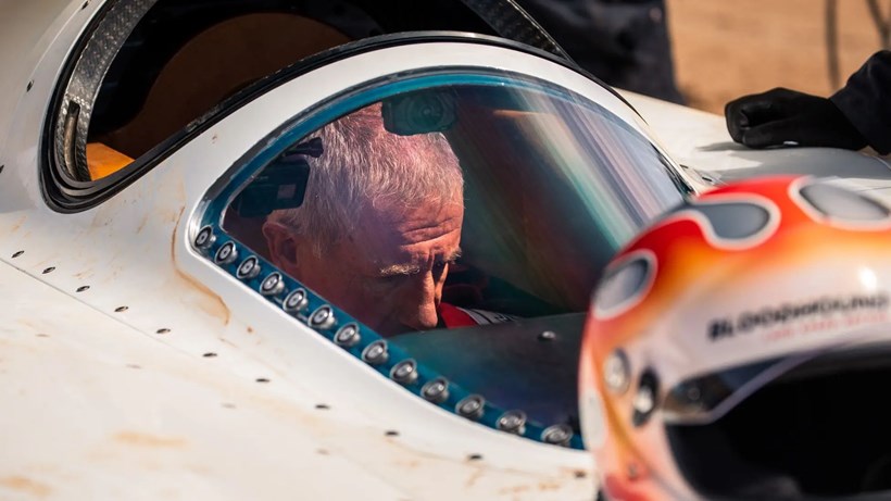 Bloodhound LSR ρεκόρ ταχύτητας στη στεριά