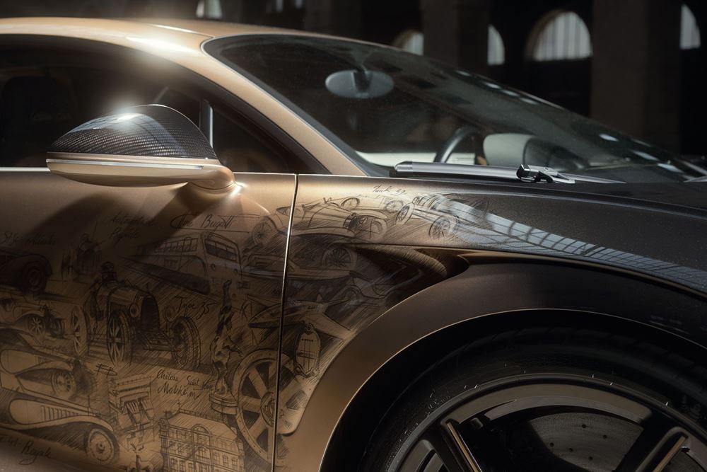 Bugatti Chiron SS Golden Era