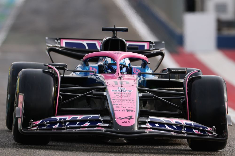 F1 δοκιμές Μπαχρέιν Alpine