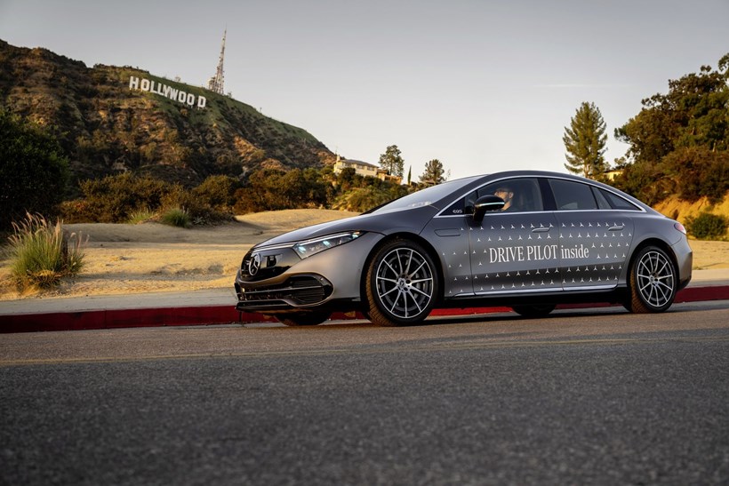 Mercedes φωτιστικά σώματα για αυτόνομα αυτοκίνητα