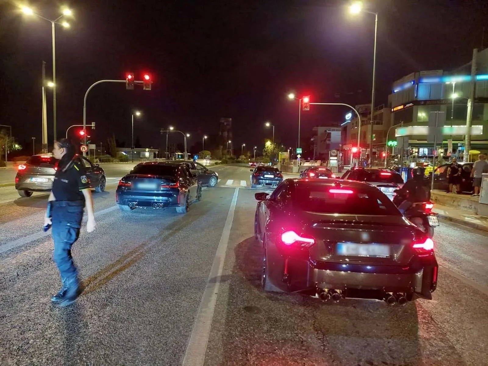 Κόντρες παραλαιακή τροχαία Αττικής πρόστιμο συλλήψεις