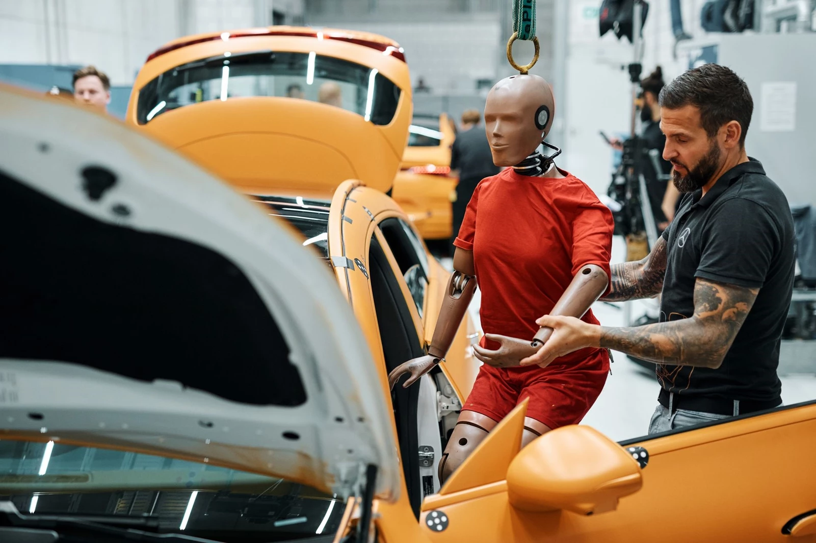 Mercedes CLA crash test