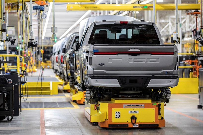 Ford F-150 Lightning EV παραγωγή