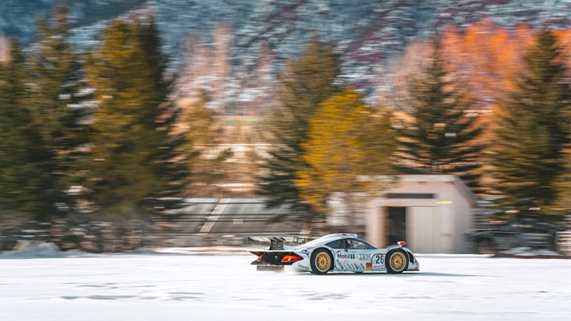 Porsche 911 GT1 Ice Race Aspen