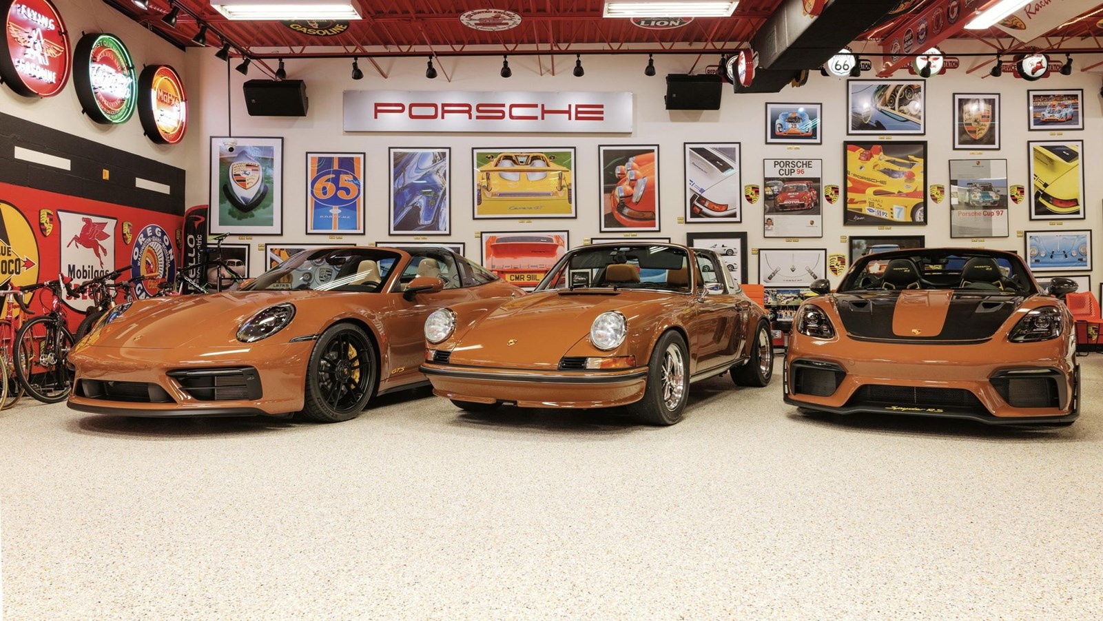 Porsche Sepia Effect