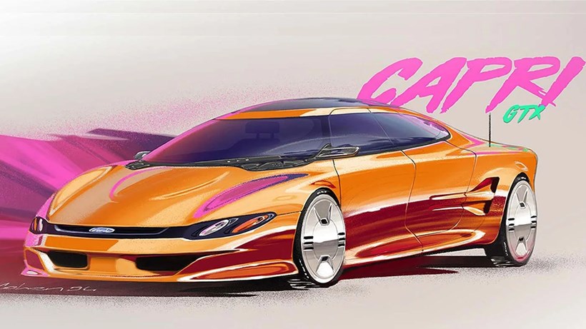 Ford Capri Sketches