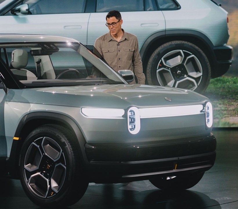 Rivian R3X JR Scaringe