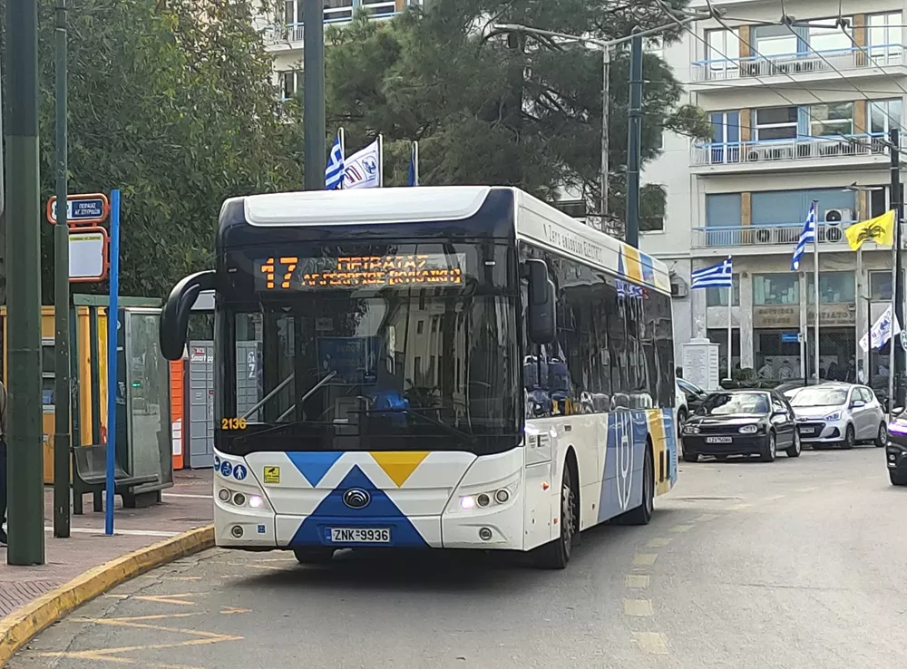 Ηλεκτρικό λεωφορείο Πειραιάς