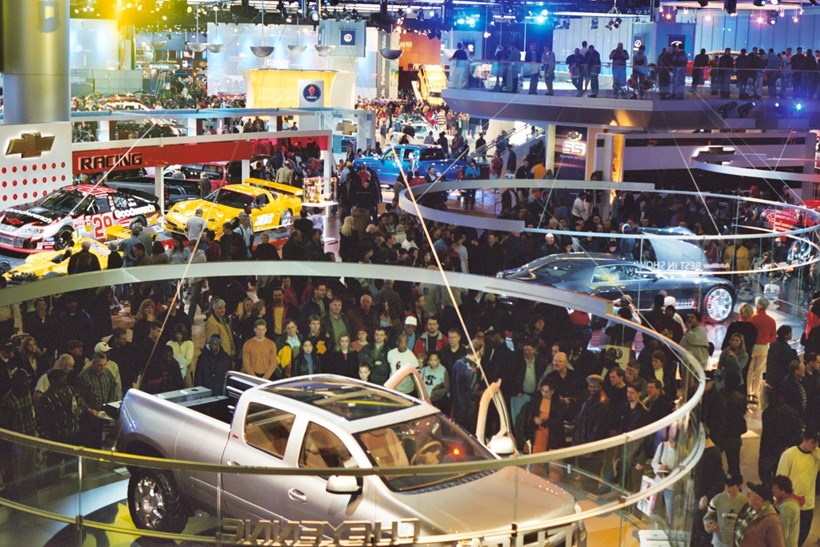 Detroit Auto Show Retro
