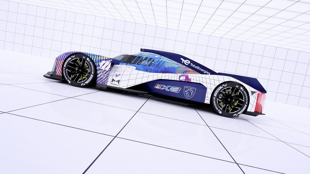 Peugeot 9X8 Le Mans 2023 Art