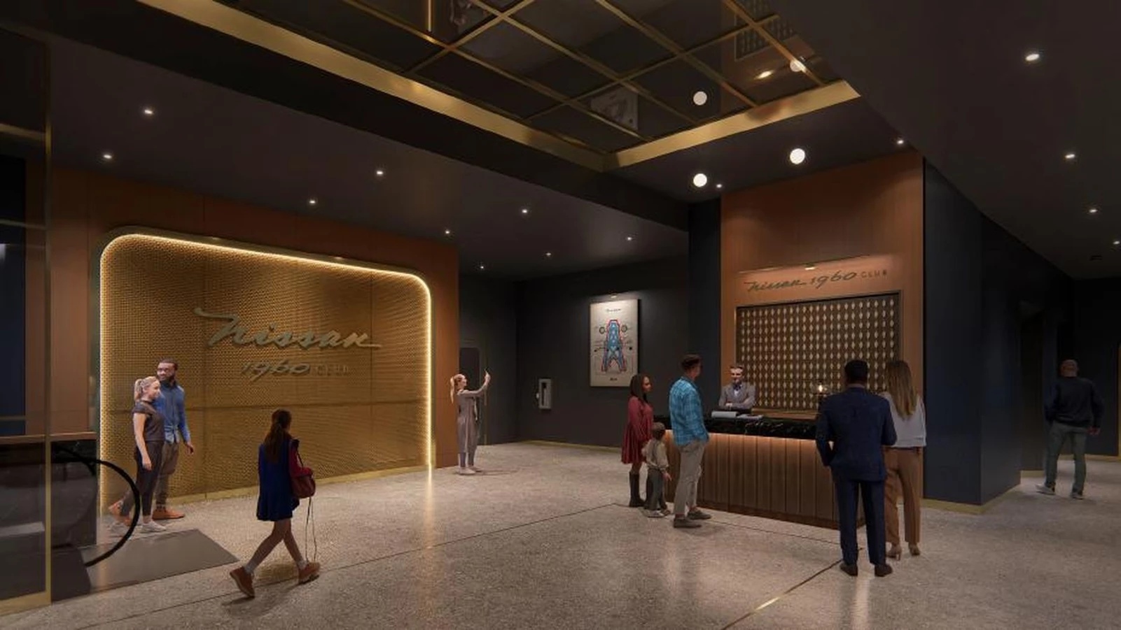 Nissan 1960 Club VIP χώρος σε γήπεδο των ΗΠΑ