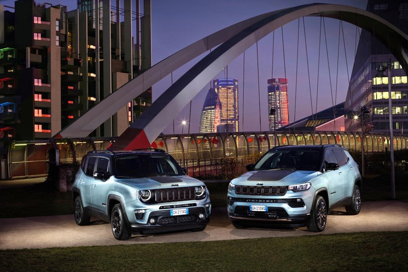 Jeep Renegade kai Compass