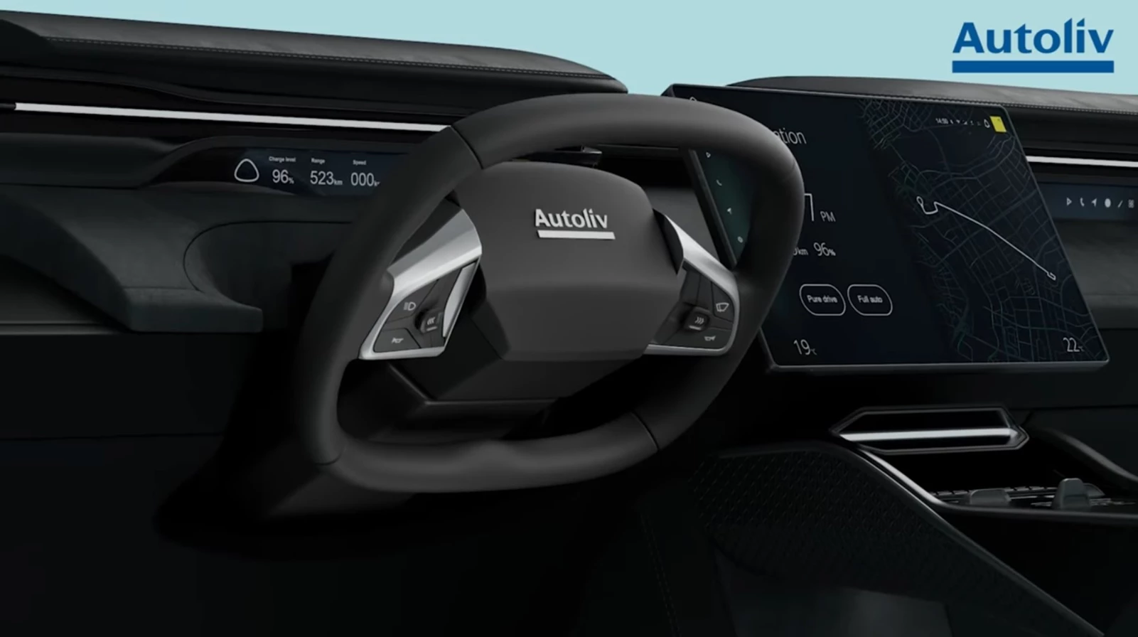 Autoliv αναδιπλούμενο τιμόνι