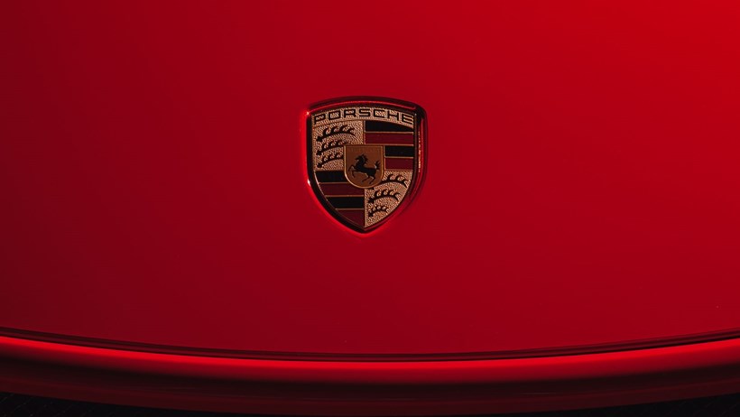 Porsche Logo Detail