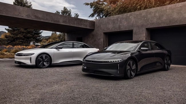 Lucid Air stealth look