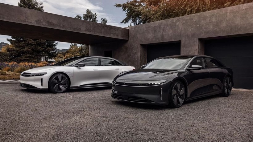 Lucid Air stealth look