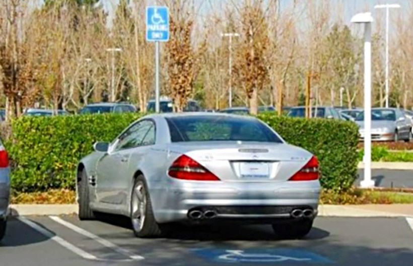 Steve Jobs Mercedes SL55 AMG
