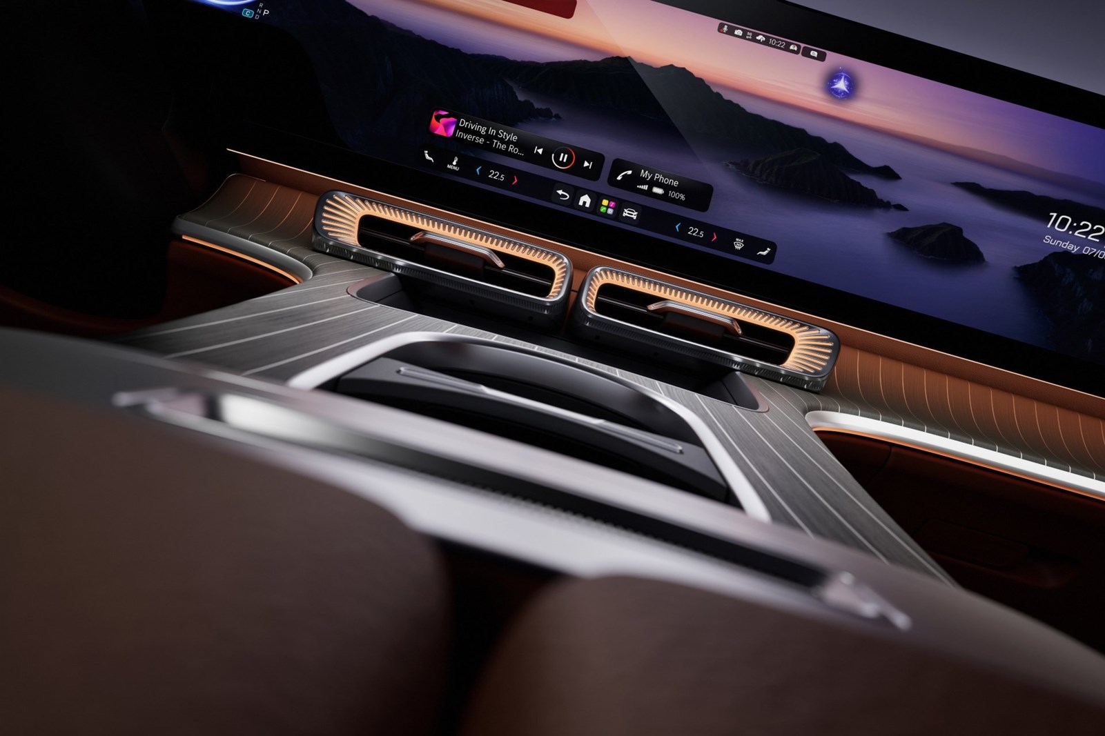 Mercedes GLC screen