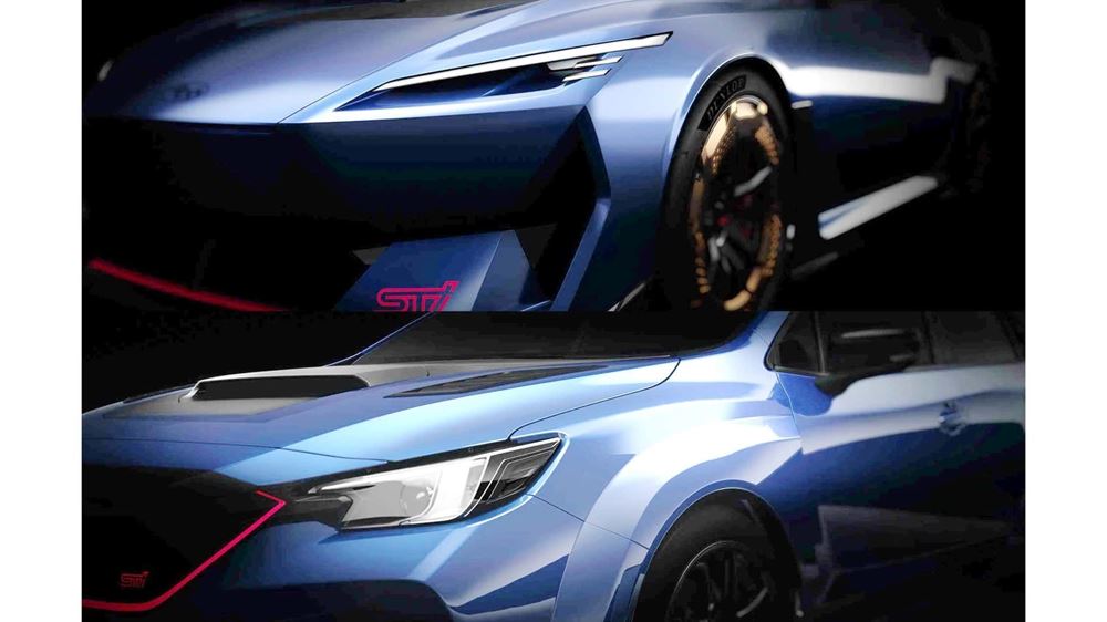 Subaru STi concepts teaser