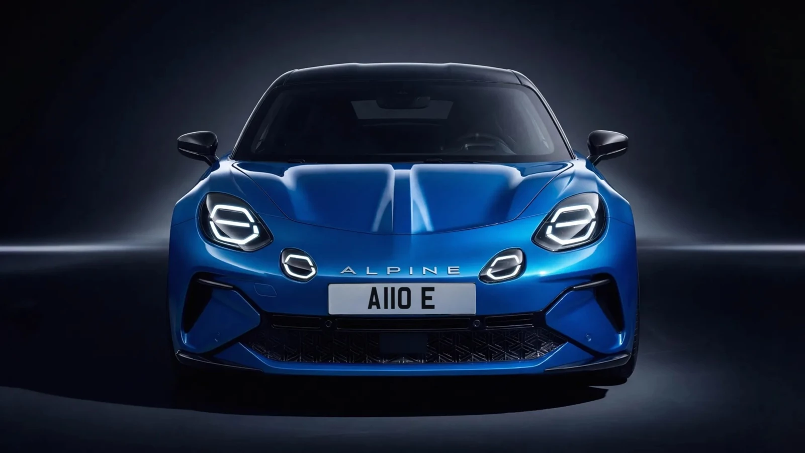 Alpine A110 EV render