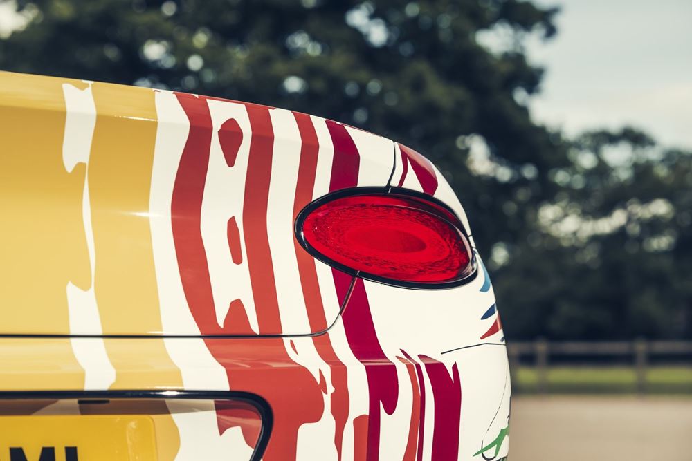 Bentley Continental GTC Pride art car
