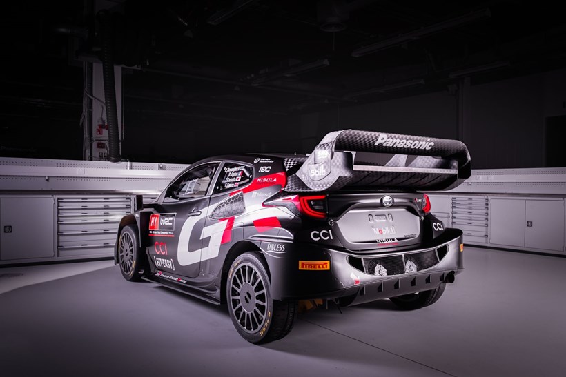Toyota GR Yaris wrc νέα χρώματα για το 2024