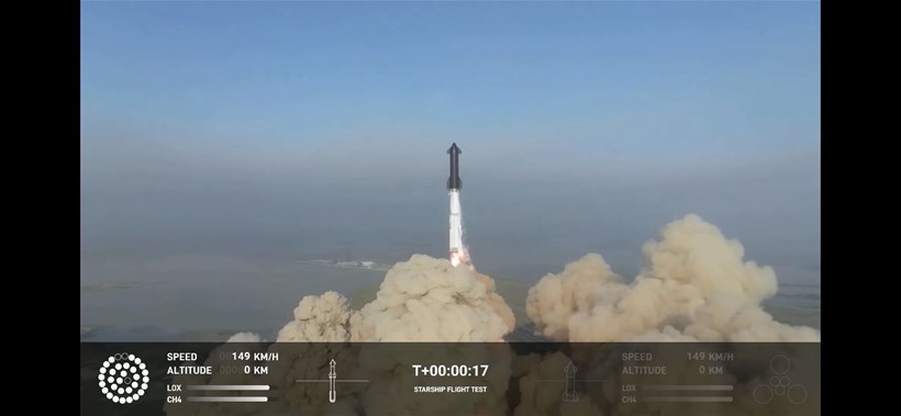 Starship SpaceX Elon Musk Εκτόξευση