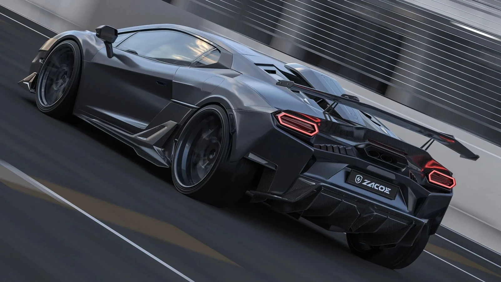 Lamborghini Temerario Zacoe bodykit