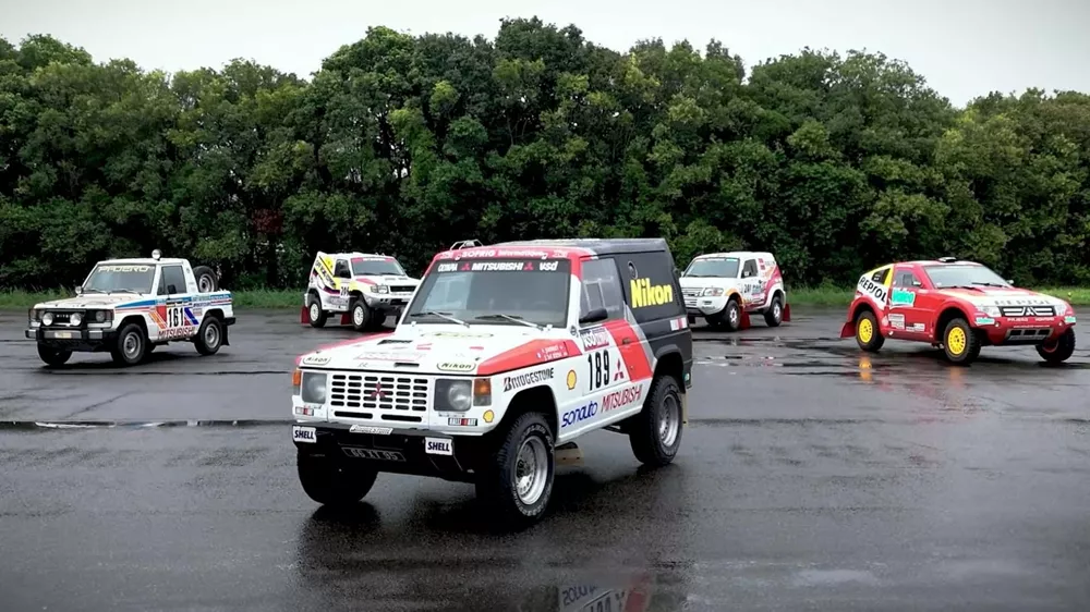 Mitsubishi Pajero Evolution Dakar Restoration