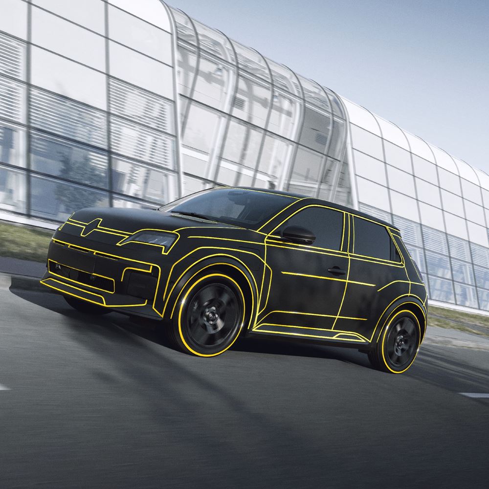 Renault 5 Πρωτότυπο καμουφλάζ