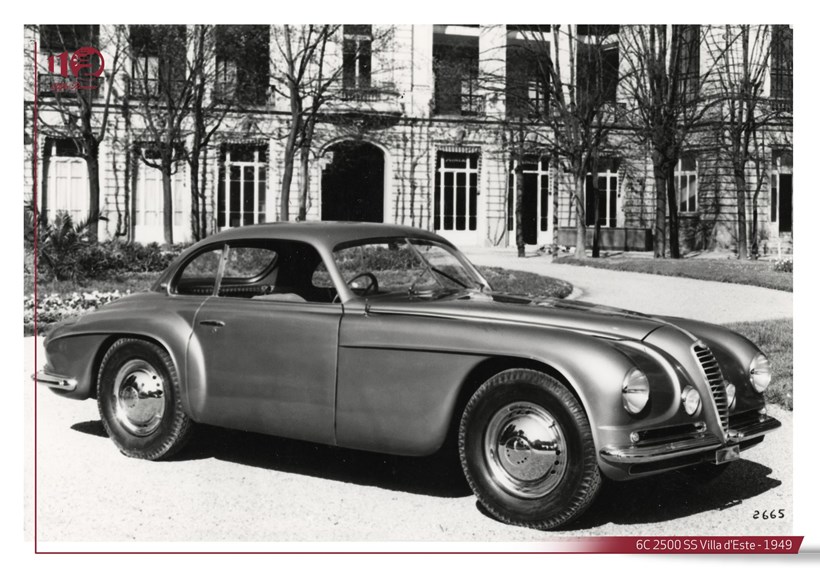 Η Alfa Romeo 6C SS 2500 Villa d'Este
