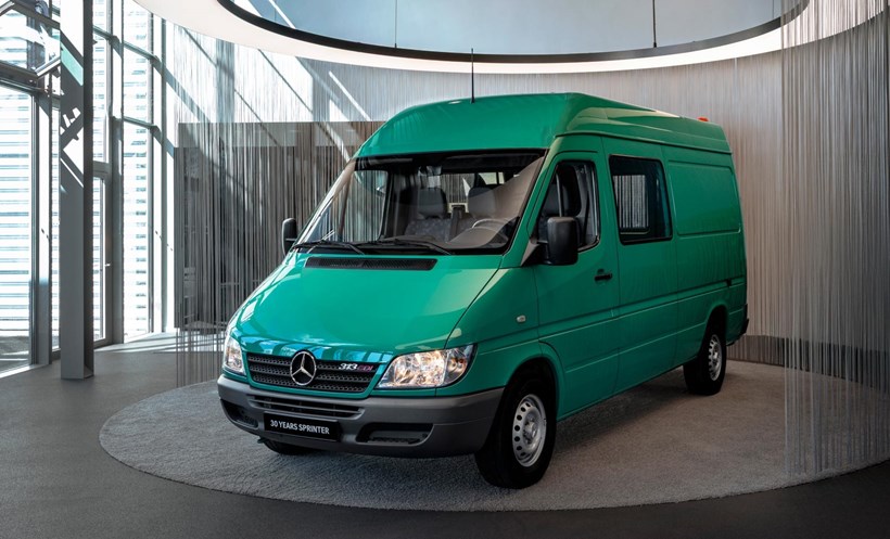 Mercedes Sprinter 30 years anniversary