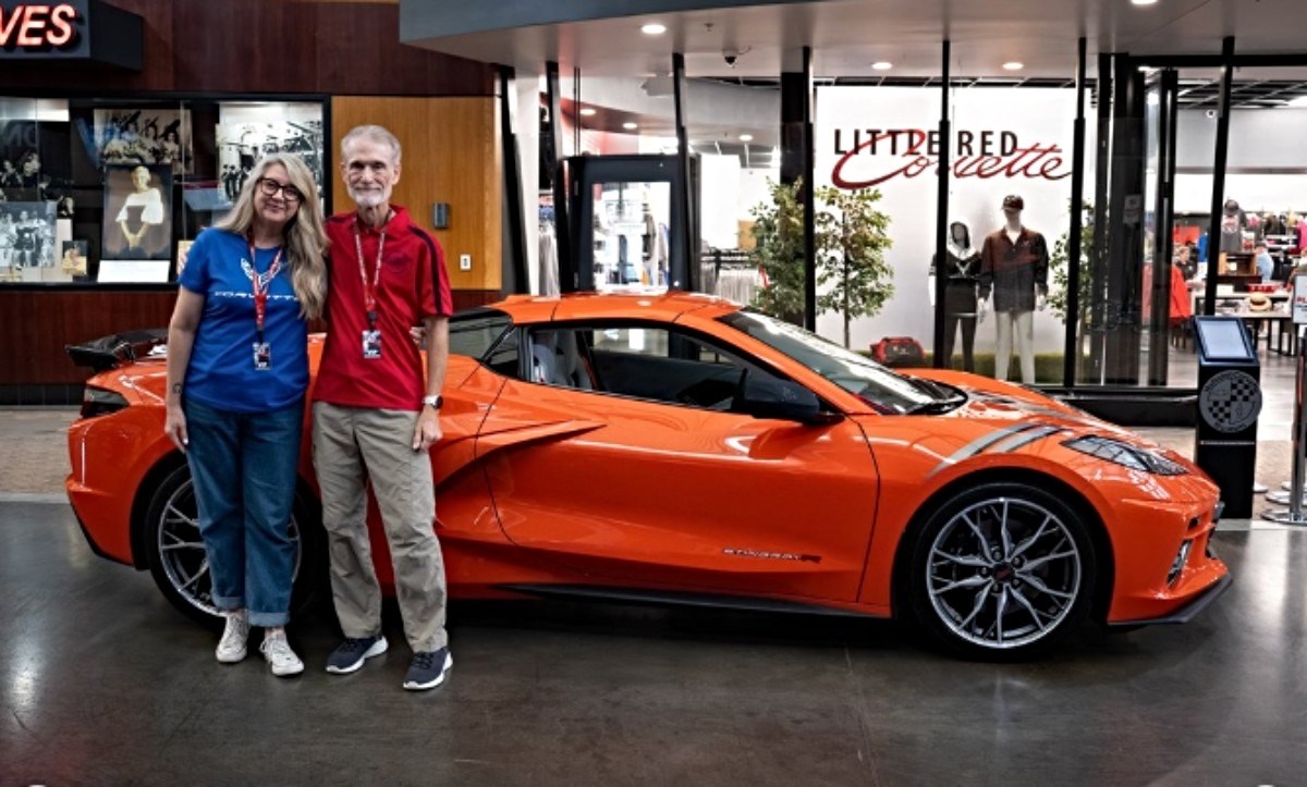 Chevrolet Corvette museum delivery