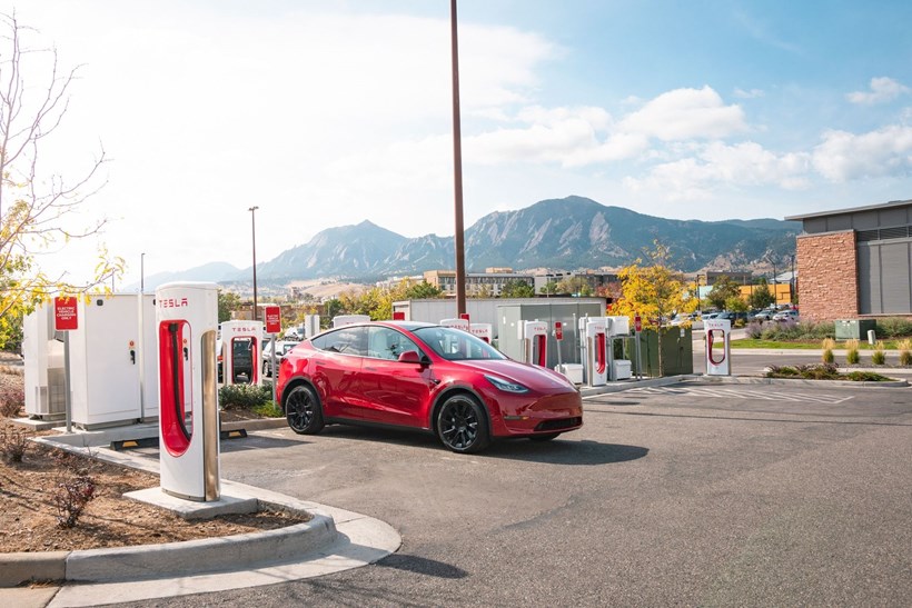 Tesla Supercharging Network