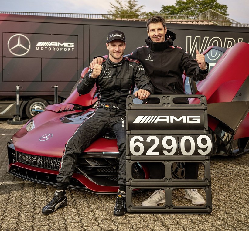 Mercedes AMG ONE Nurburgring γύρος ρεκόρ