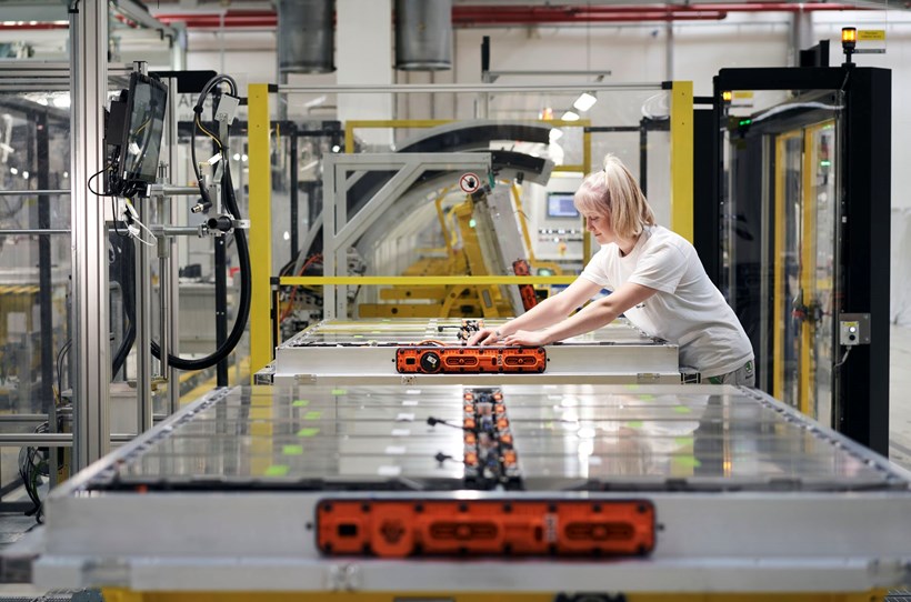 Skoda battery production